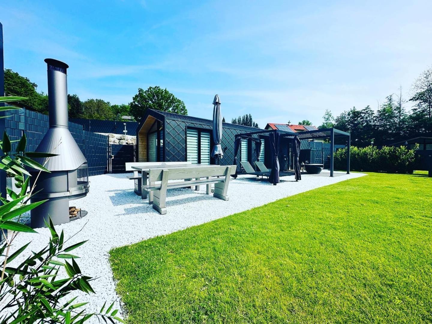 Voralpen Lodge - Ferienhaus Mit Gym & Wellnessbereich Traisen Exterior foto
