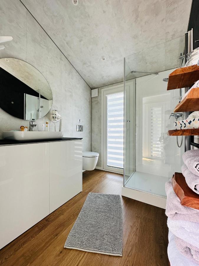 Voralpen Lodge - Ferienhaus Mit Gym & Wellnessbereich Traisen Exterior foto